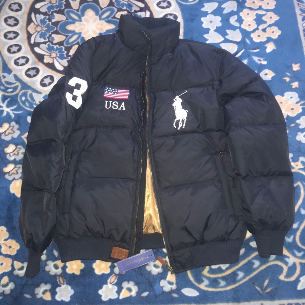 Ralph Lauren Polo Puffer Down Jacket NWT